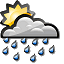 Posibilidad de lluvia
