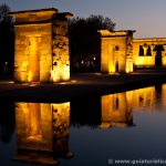 Templo de Debod de noche