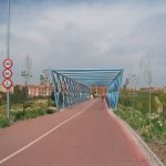 Puente sobre una salida de la M-40