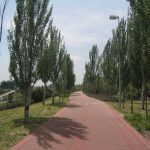 Anillo ciclista a su paso por Hortaleza