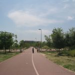 Anillo Ciclista y área de descanso en Hortaleza