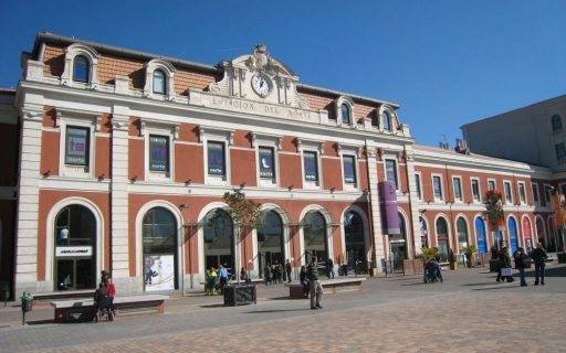 Fachada de la estación del Norte