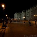 Plaza de Oriente y Palacio Real de noche