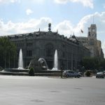 Plaza de Cibeles y Banco de España