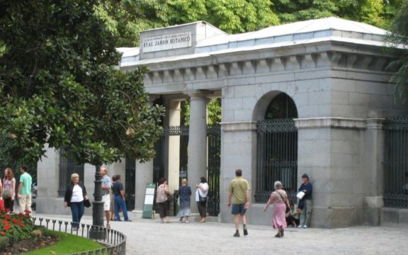 Entrada al Jardín Botánico