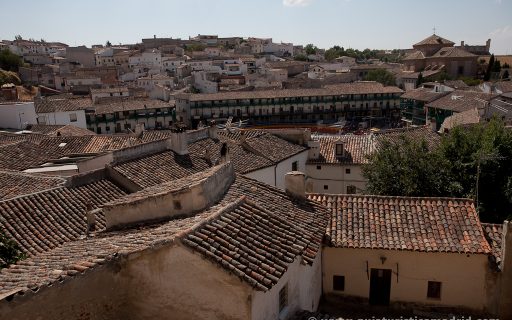 Chinchón desde el mirador de la Plaza del Palacio