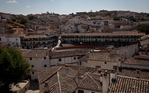 Chinchón desde el mirador de la Plaza del Palacio