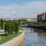 Vistas desde el Puente monumental de Arganzuela
