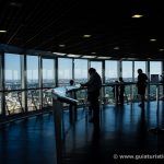 Interior del mirador del faro de Moncloa