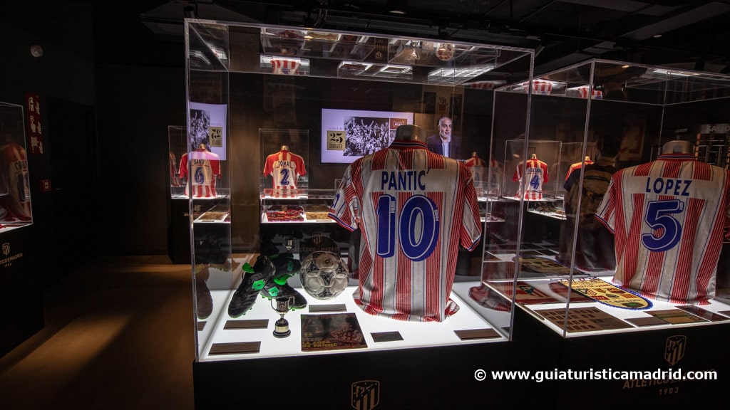Míticas camisetas del Atlético de Madrid