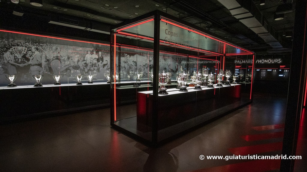 Sala de trofeos del museo