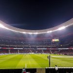 Viendo al Atlético de Madrid en el Wanda Metropolitano