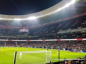 Gol del Atlético de Madrid en el Wanda Metropolitano